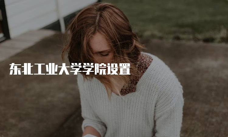 东北工业大学学院设置
