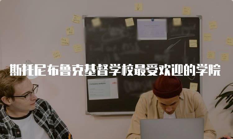 斯托尼布鲁克基督学校最受欢迎的学院