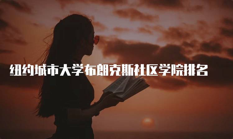 纽约城市大学布朗克斯社区学院排名