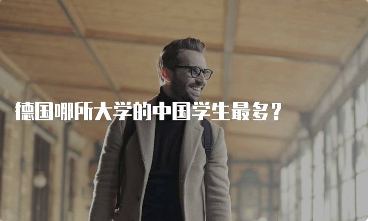 德国哪所大学的中国学生最多？