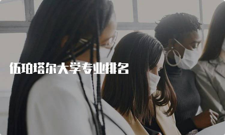 伍珀塔尔大学专业排名