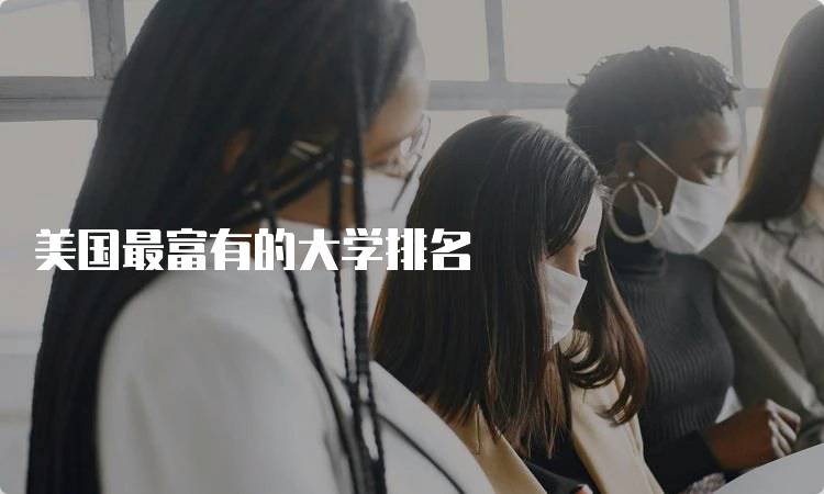 美国最富有的大学排名