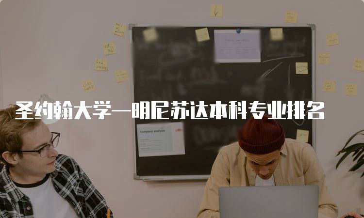 圣约翰大学—明尼苏达本科专业排名