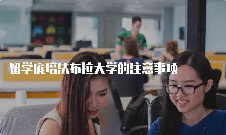 留学庞培法布拉大学的注意事项