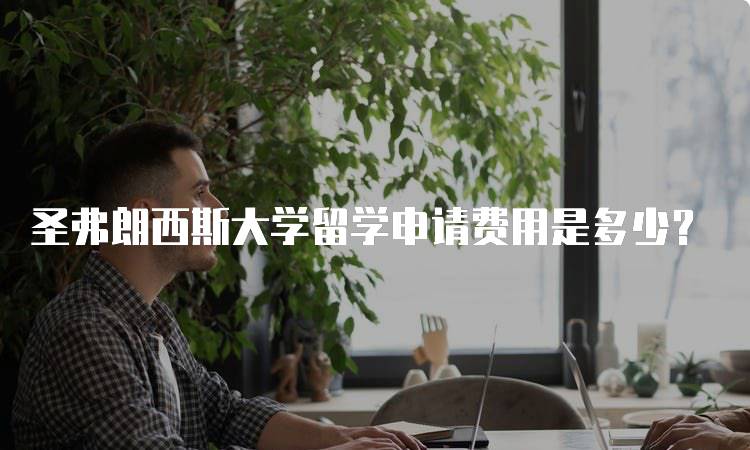 圣弗朗西斯大学留学申请费用是多少？