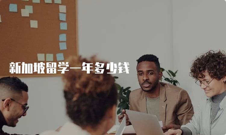 新加坡留学一年多少钱