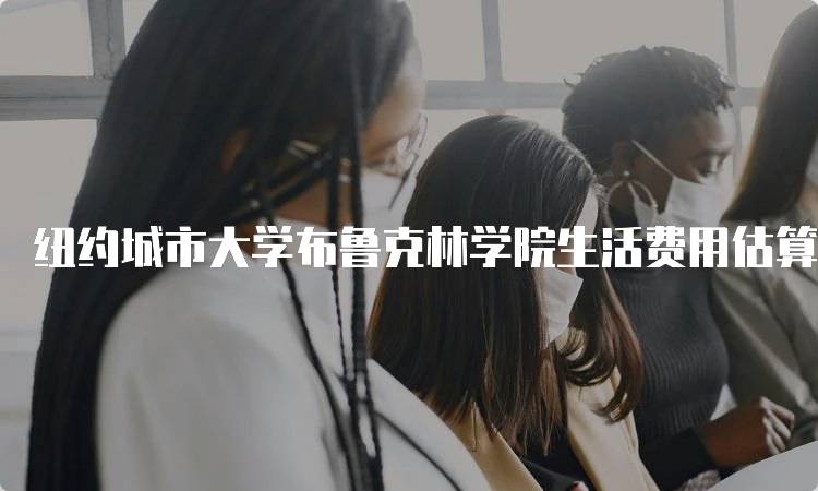 纽约城市大学布鲁克林学院生活费用估算