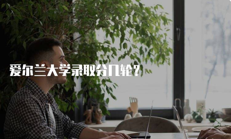 爱尔兰大学录取分几轮？