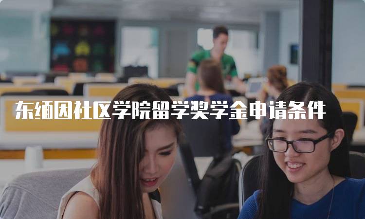 东缅因社区学院留学奖学金申请条件