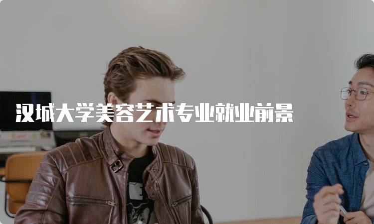 汉城大学美容艺术专业就业前景