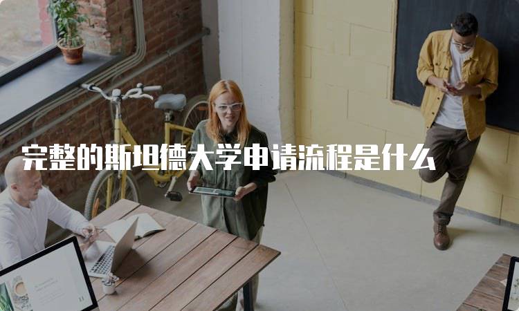 完整的斯坦德大学申请流程是什么