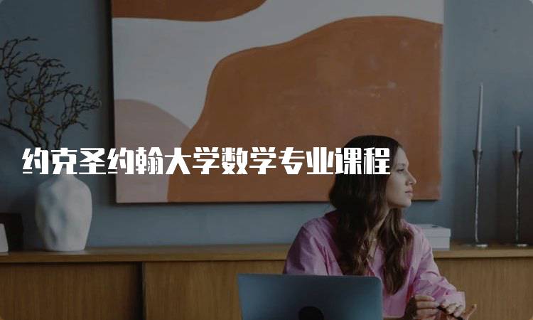 约克圣约翰大学数学专业课程