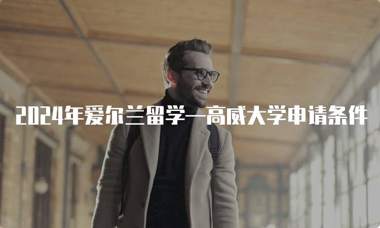 2024年爱尔兰留学—高威大学申请条件