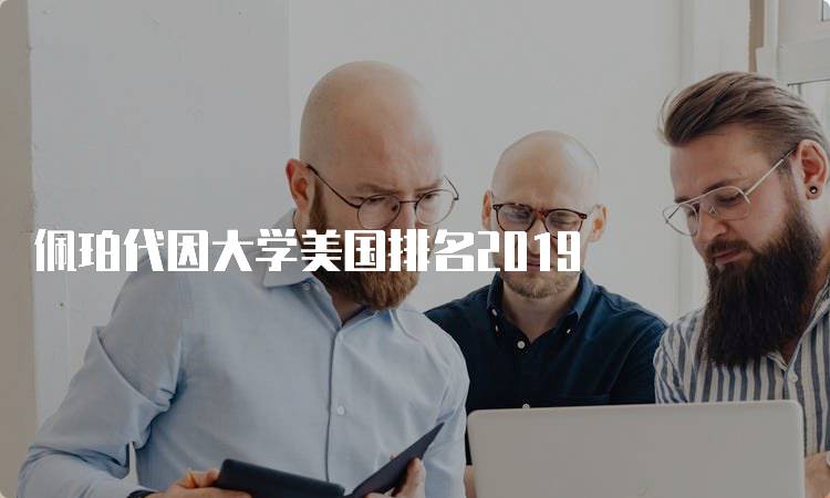 佩珀代因大学美国排名2019