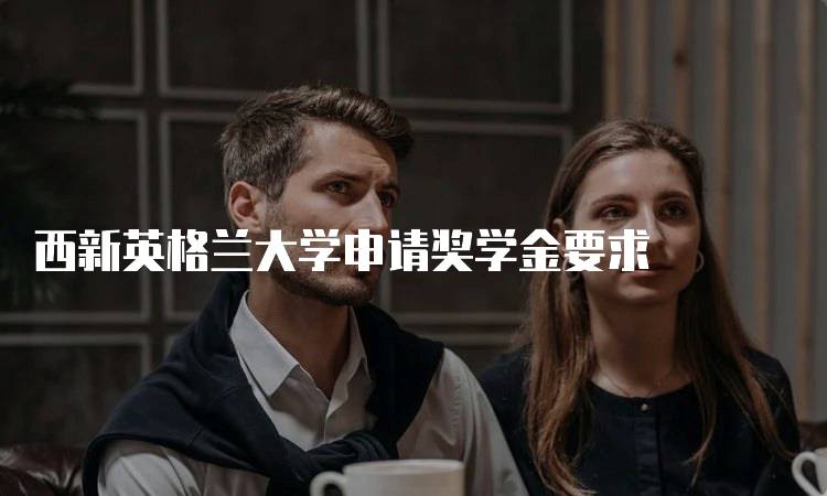 西新英格兰大学申请奖学金要求