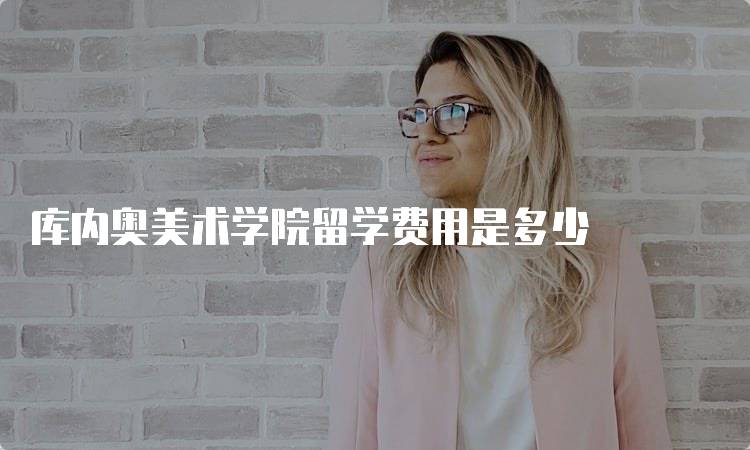 库内奥美术学院留学费用是多少