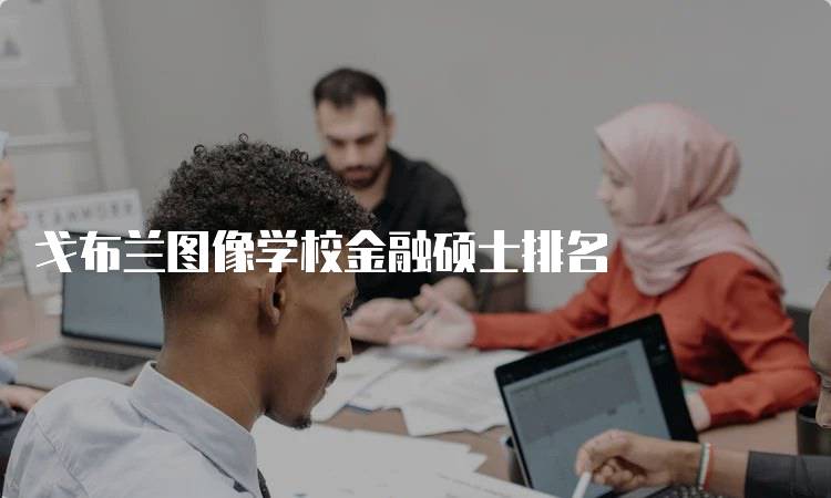 戈布兰图像学校金融硕士排名