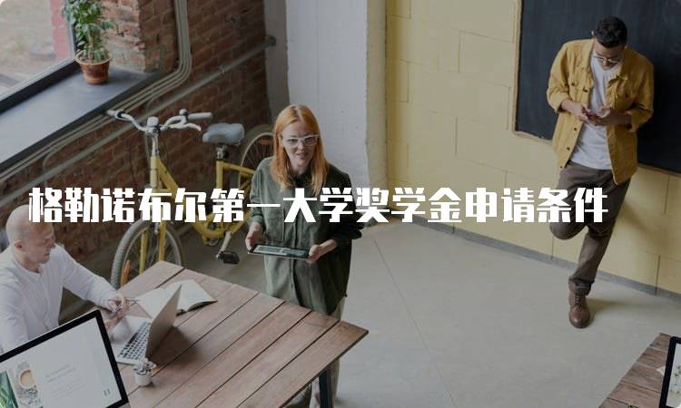 格勒诺布尔第一大学奖学金申请条件