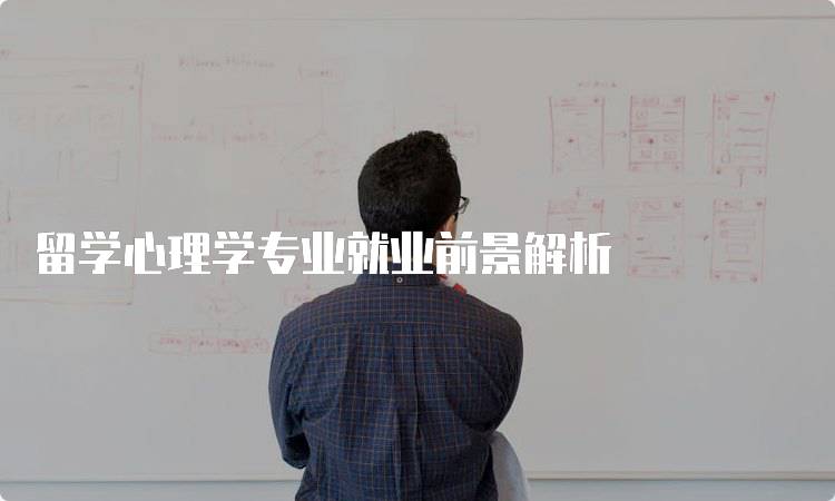 留学心理学专业就业前景解析