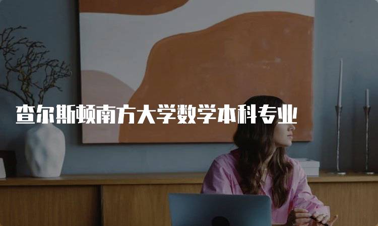 查尔斯顿南方大学数学本科专业