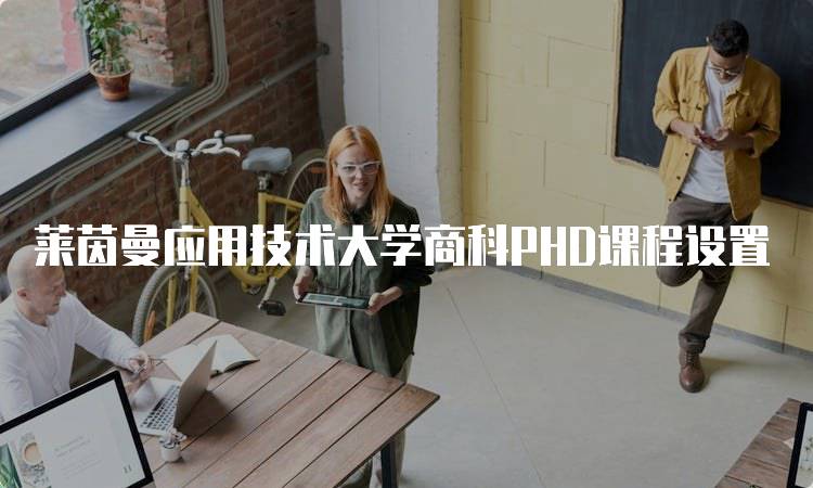 莱茵曼应用技术大学商科PHD课程设置