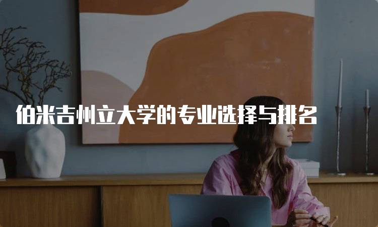 伯米吉州立大学的专业选择与排名