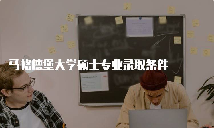 马格德堡大学硕士专业录取条件