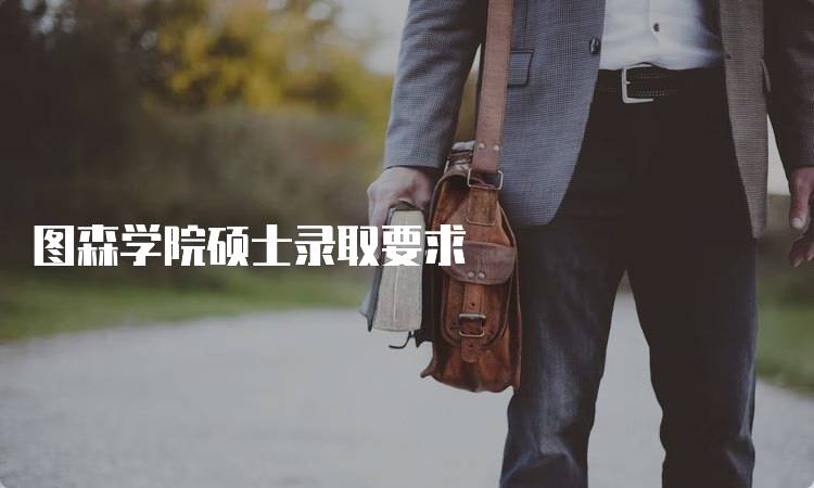 图森学院硕士录取要求