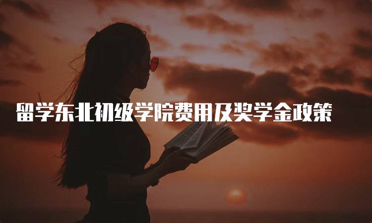 留学东北初级学院费用及奖学金政策