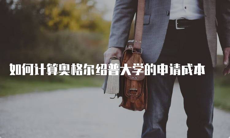 如何计算奥格尔绍普大学的申请成本