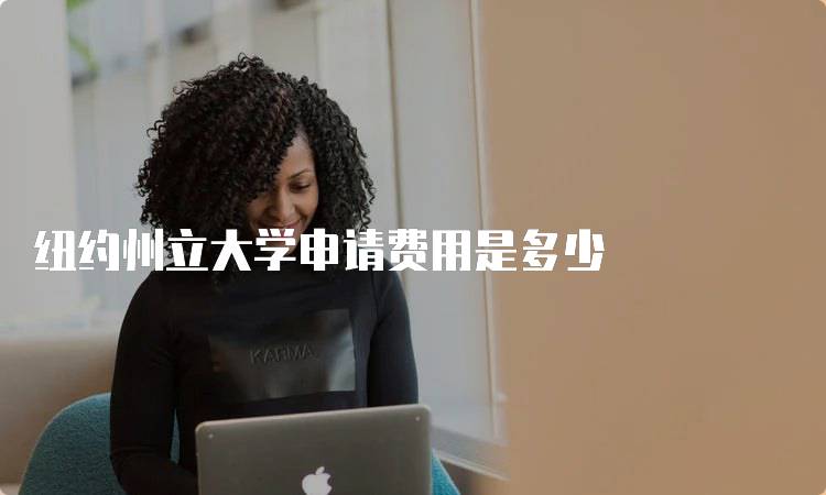 纽约州立大学申请费用是多少