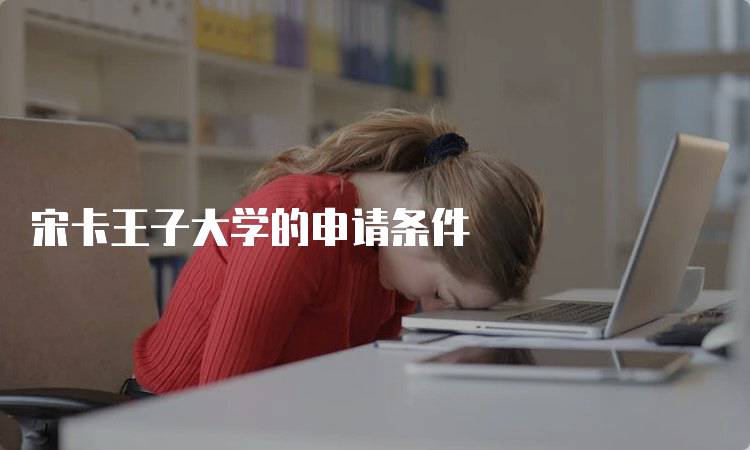 宋卡王子大学的申请条件