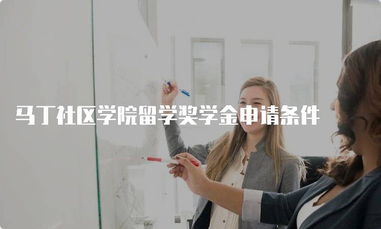 马丁社区学院留学奖学金申请条件