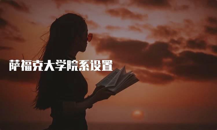 萨福克大学院系设置