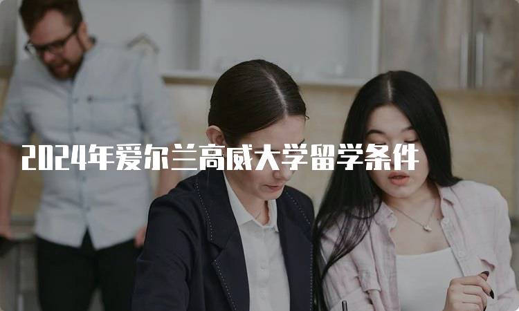 2024年爱尔兰高威大学留学条件