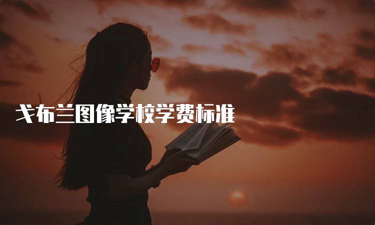 戈布兰图像学校学费标准