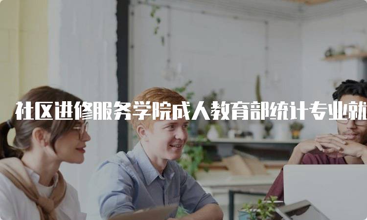 社区进修服务学院成人教育部统计专业就业前景