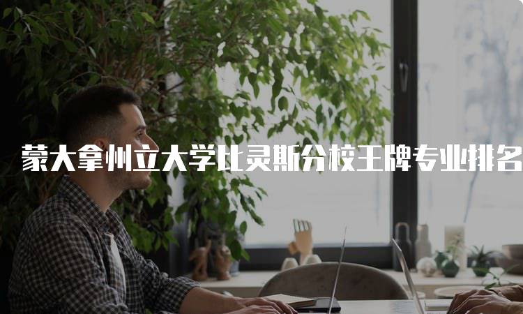 蒙大拿州立大学比灵斯分校王牌专业排名