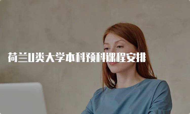 荷兰U类大学本科预科课程安排