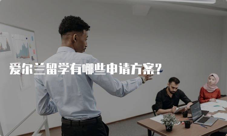 爱尔兰留学有哪些申请方案？