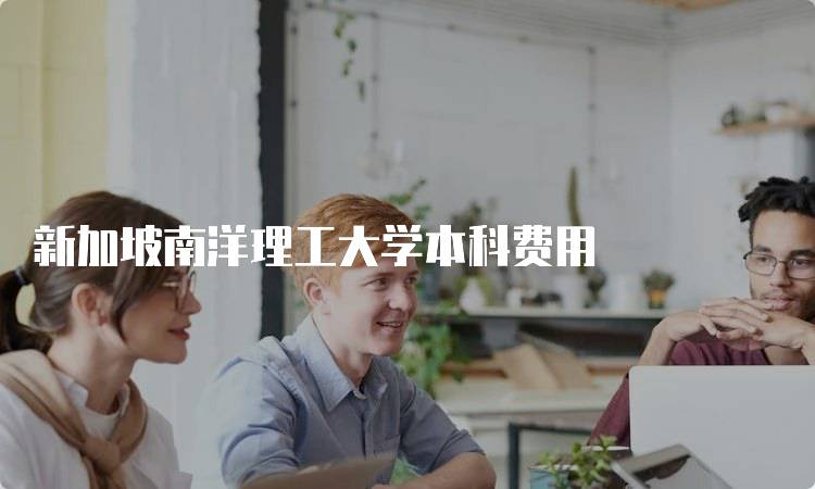新加坡南洋理工大学本科费用
