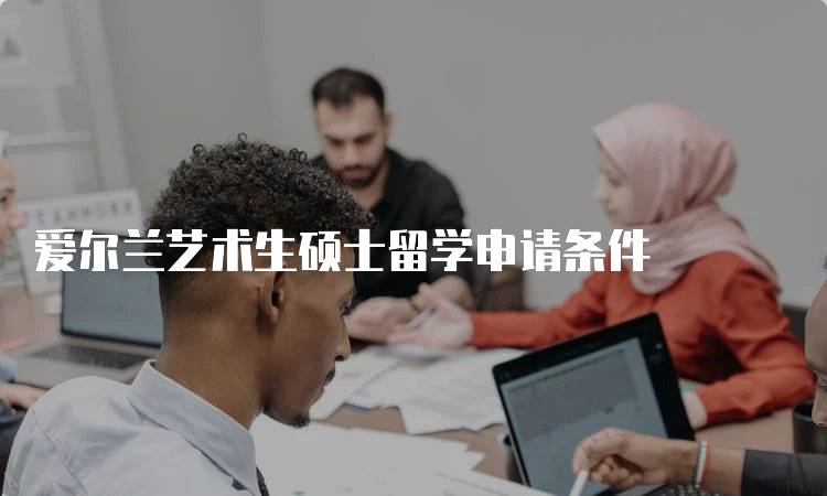 爱尔兰艺术生硕士留学申请条件