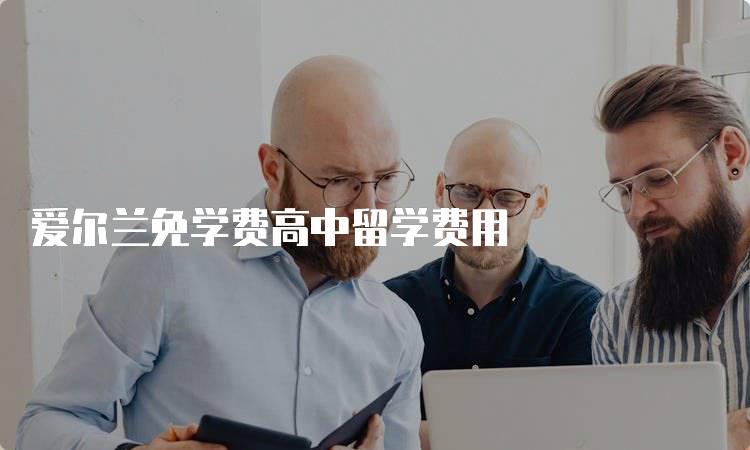 爱尔兰免学费高中留学费用