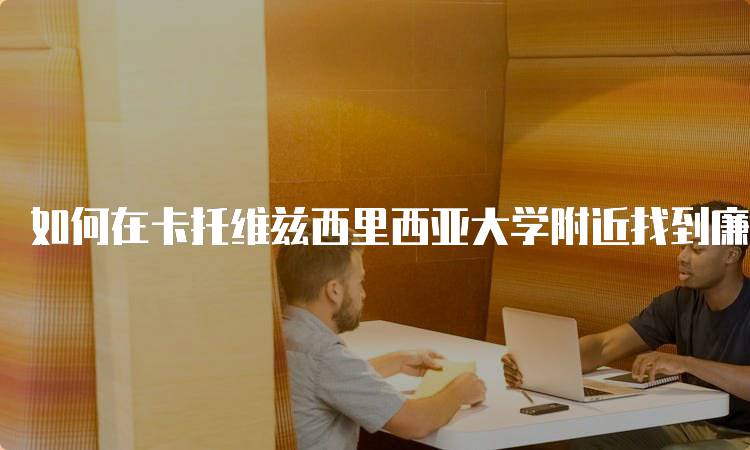 如何在卡托维兹西里西亚大学附近找到廉价住宿