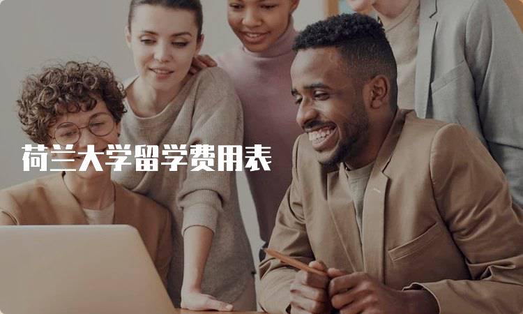 荷兰大学留学费用表