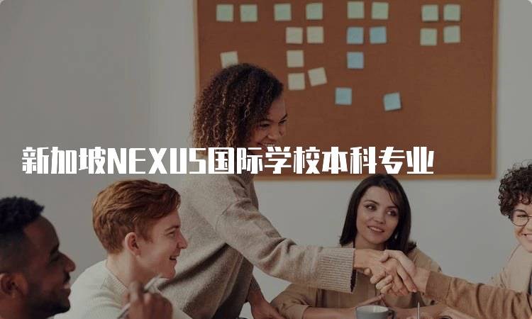 新加坡NEXUS国际学校本科专业